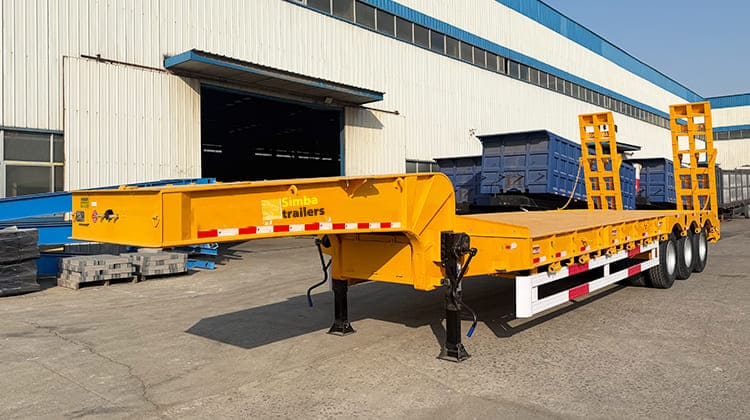 Simba Trailer Manufacturing Limited 60 Ton Low Bed Trailers Price in Tanzania