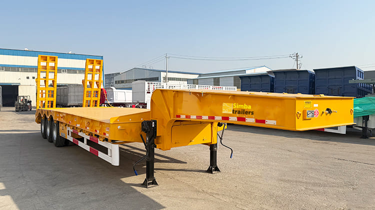 Simba Trailer Manufacturing Limited 60 Ton Low Bed Trailers Price in Tanzania