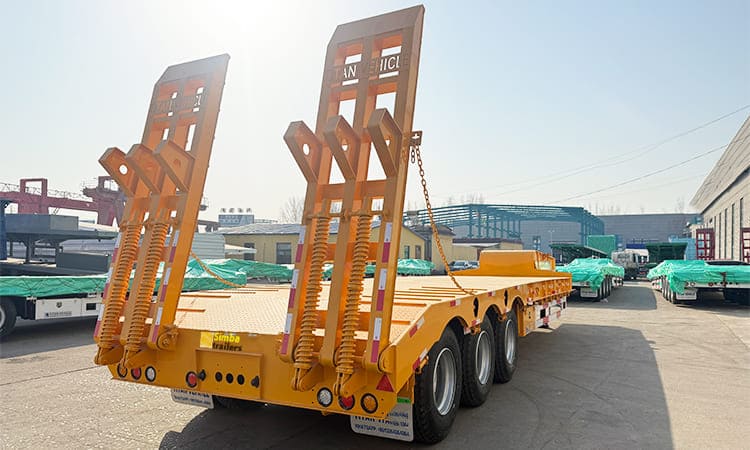 Simba Trailer Manufacturing Limited 60 Ton Low Bed Trailers Price in Tanzania