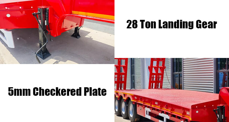 3 Axle Lowbed Trailer for Sale | Simba Trailer Manufacturing Limited Dar es Salaam
