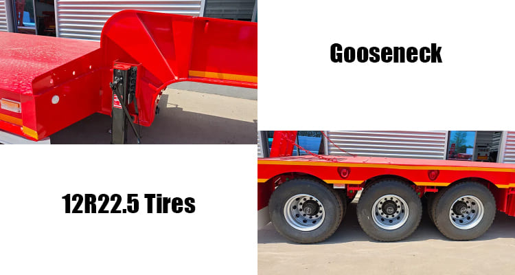 3 Axle Lowbed Trailer for Sale | Simba Trailer Manufacturing Limited Dar es Salaam