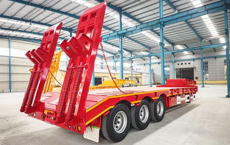3 Axle Lowbed Trailer for Sale | Simba Trailer Manufacturing Limited Dar es Salaam