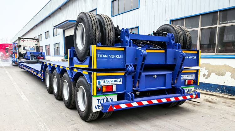 5 Axle Hydraulic Detach Gooseneck Trailers for Sale in Dar es Salaam