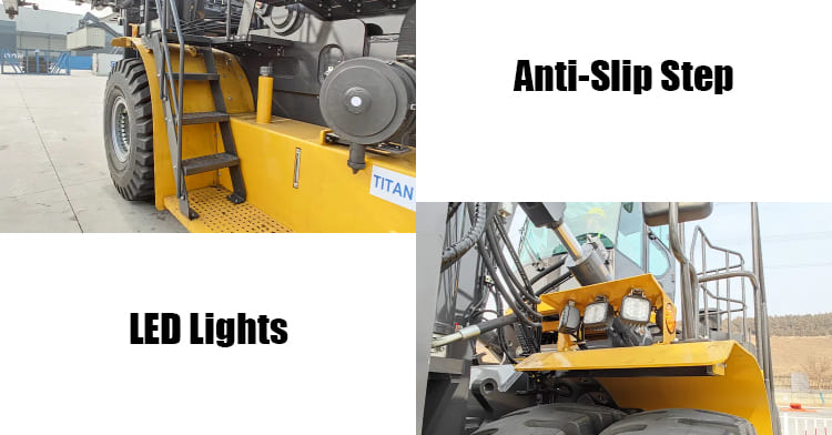 XCMG Forklift Empty Container Handler Truck Price for Sale in Dar es Salaam 