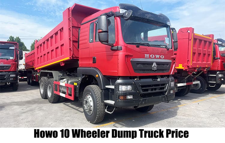Howo 10 Wheeler Dump Truck Price in Dar es Salaam