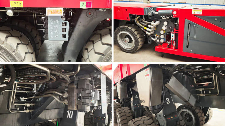 Self Propelled Modular Transporter SPMT Trailer for Sale in Tanzania 