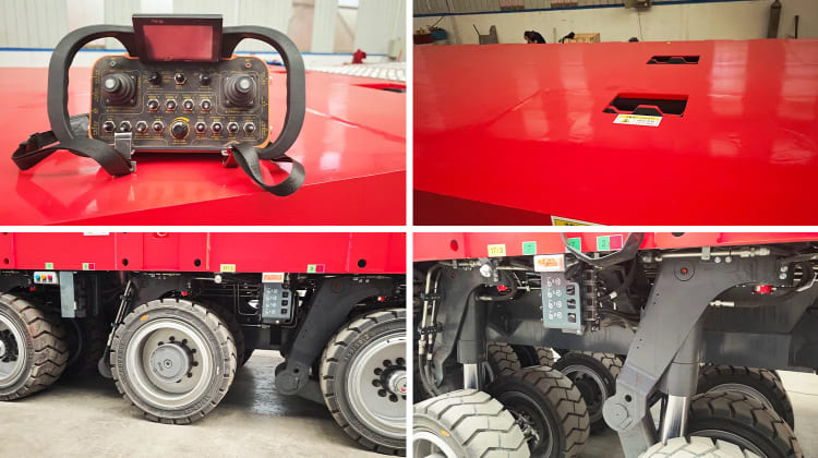 Self Propelled Modular Transporter SPMT Trailer for Sale in Tanzania 