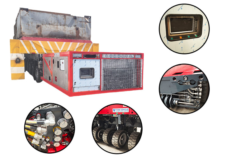 Self Propelled Modular Transporter SPMT Trailer for Sale in Tanzania 