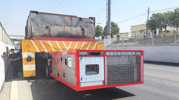 Self Propelled Modular Transporter SPMT Trailer for Sale in Tanzania 