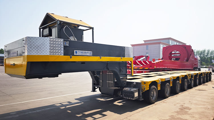 Goldhofer Multi Axle Modular Trailer SPMT in Dar es Salaam Tanzania