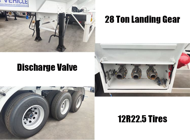 Tri Axle Petrol Tanker Trailer Price for Sale in Dar es Salaam Tanzania