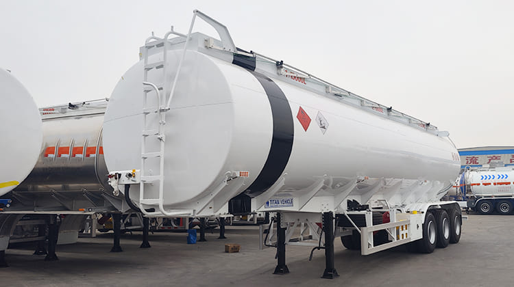 Tri Axle Petrol Tanker Trailer Price for Sale in Dar es Salaam Tanzania