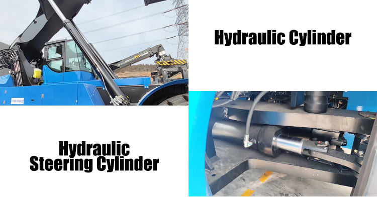 Container Lifter Reach Stacker Machine for Sale in Congo