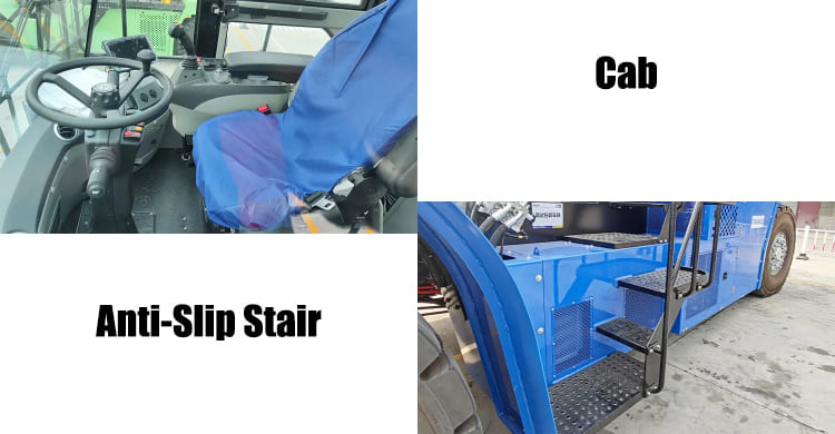 Container Lifter Reach Stacker Machine for Sale in Congo