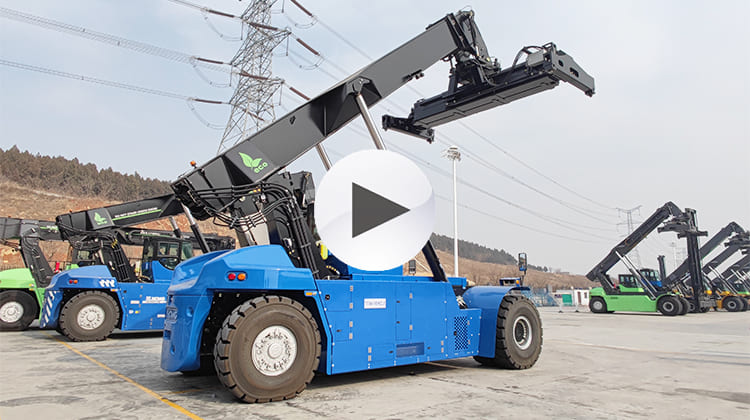 Container Lifter Reach Stacker Machine for Sale in Congo