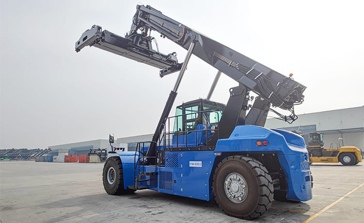 Container Lifter Reach Stacker Machine for Sale in Congo