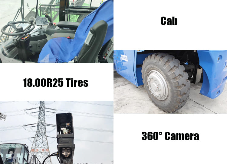 Empty Container Handling Forklift Truck for Sale in Congo  