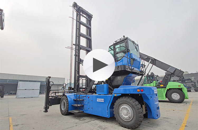 Empty Container Handling Forklift Truck for Sale in Congo  