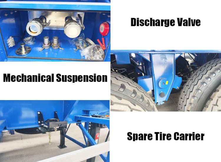 45000 Liters Oil Tanker Semi Trailer in Dar es Salaam Tanzania 