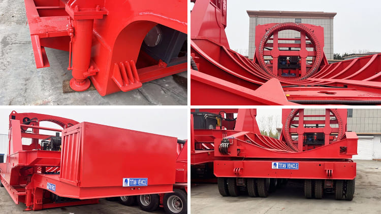 Wind Rotor Blade Adapter Trailer for Sale in Tanzania