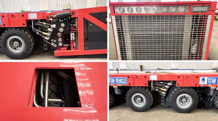 Self Propelled Modular Transporter SPMT Trailer in Dar es Salaam