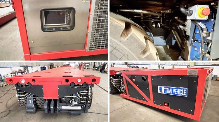 Self Propelled Modular Transporter SPMT Trailer in Dar es Salaam