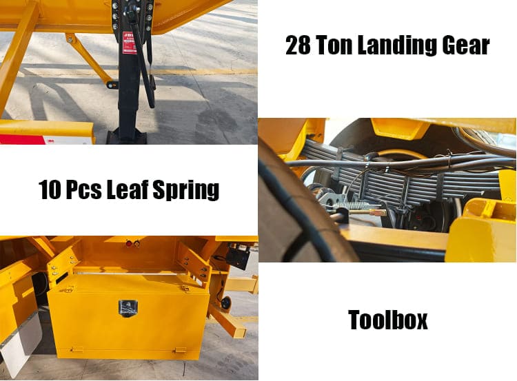 Terminal Semi Trailer Container Chassis for Sale in Tanzania