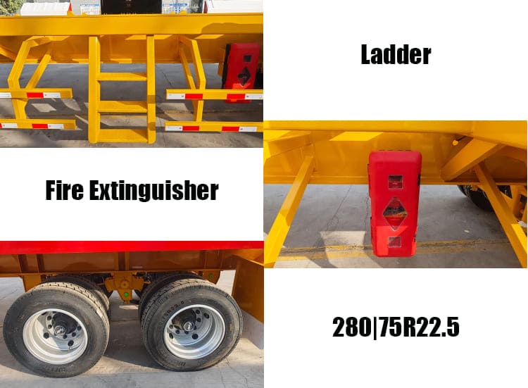 Terminal Semi Trailer Container Chassis for Sale in Tanzania