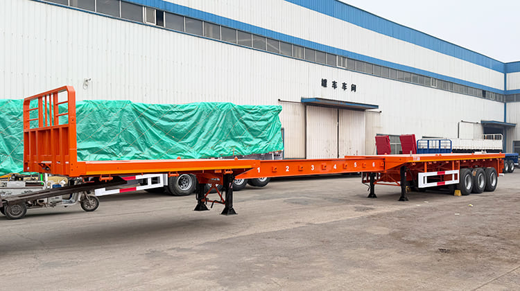 24M Extendable Flatbed Trailer for Sale in Tanzania