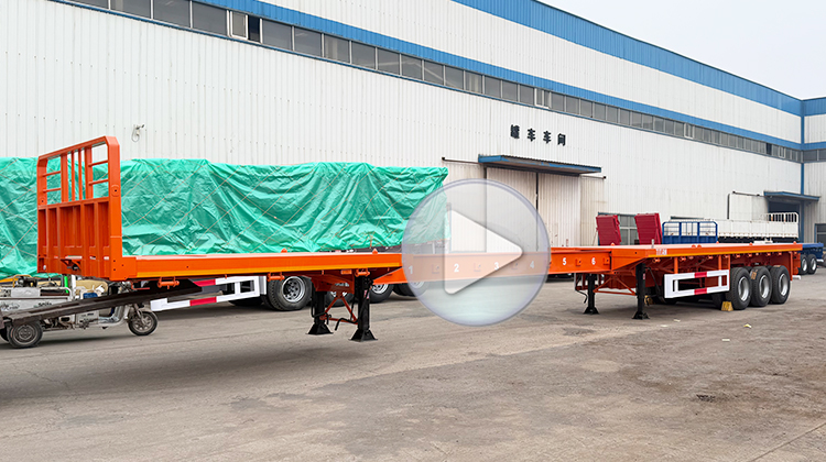 24M Extendable Flatbed Trailer for Sale in Tanzania