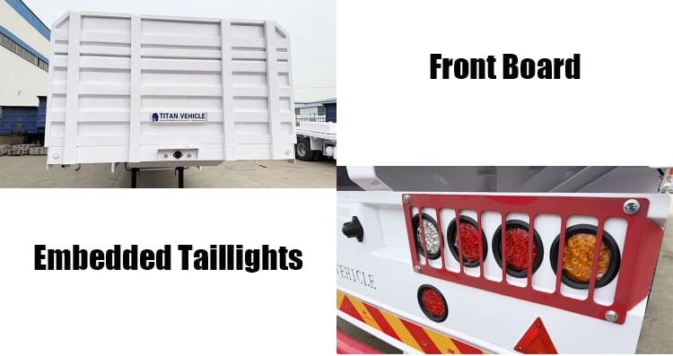 60 Ton Side Board Grain Trailers for Sale in Dar es Salaam