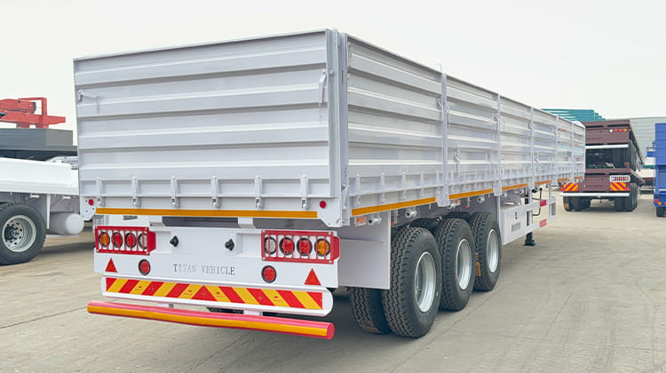 60 Ton Side Board Grain Trailers for Sale in Dar es Salaam