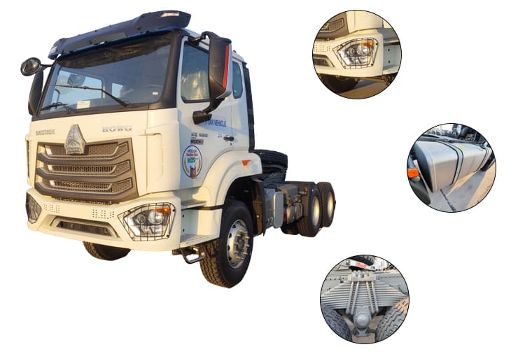 Brand New CNHTC Howo NX 400 Tractor Truck Price for Sale in Tanzania