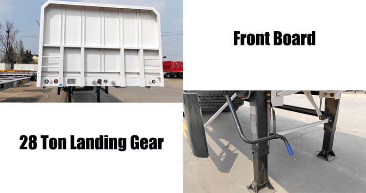 Tri Axle CIMC Flatbed Trailer for Sale in Dar es Salaam  
