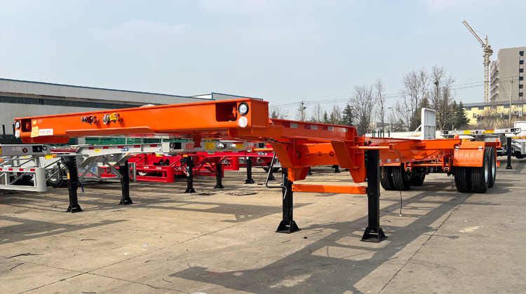 CIMC Trailer Manufacturer | New Container Skeletal Trailers for Sale in Tanzania