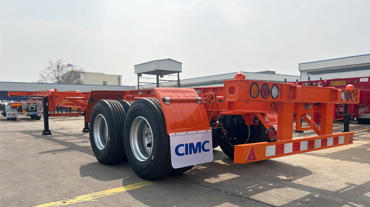 CIMC Trailer Manufacturer | New Container Skeletal Trailers for Sale in Tanzania