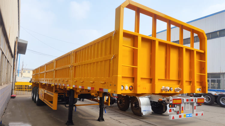 CIMC Trailer with Side Walls | Side Wall Trailer CIMC in Tanzania