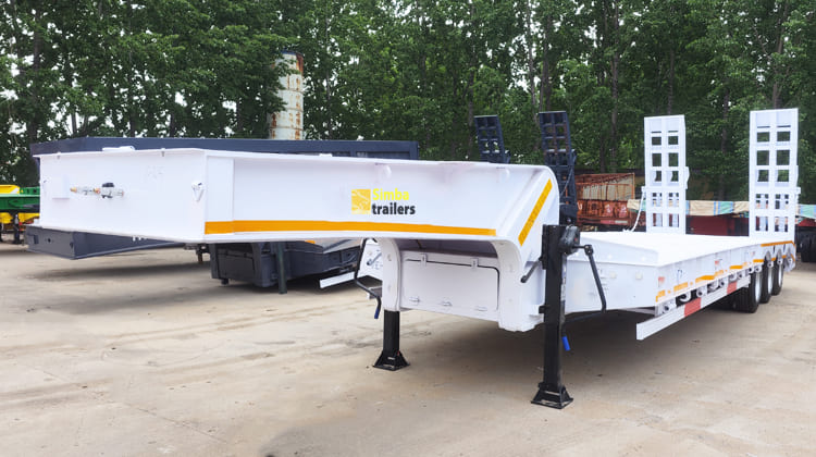 Simba Trailer Tanzania - 3 Axle Low Loader Trailer for Sale