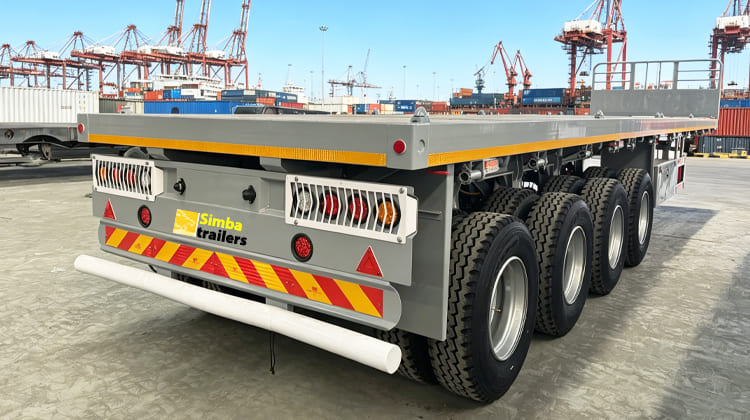 Simba Trailer Tanzania | Flatbed Semi Trailer for Sale in Dar es Salaam