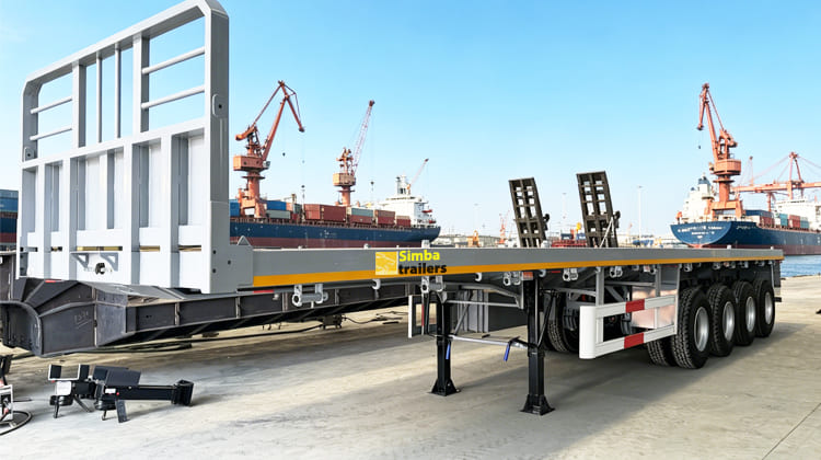 Simba Trailer Tanzania | Flatbed Semi Trailer for Sale in Dar es Salaam
