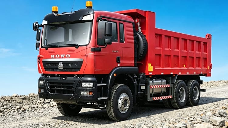 Sino Howo TX 371 Dump Truck in Tanzania Dar es Salaam