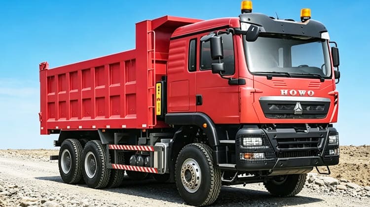 Sino Howo TX 371 Dump Truck in Tanzania Dar es Salaam