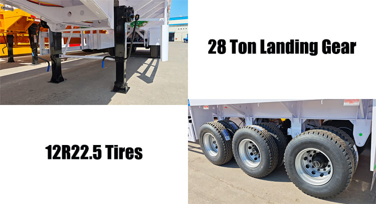 Superdoll Trailer Price in Tanzania - Tri Axle Flatbed Trailer