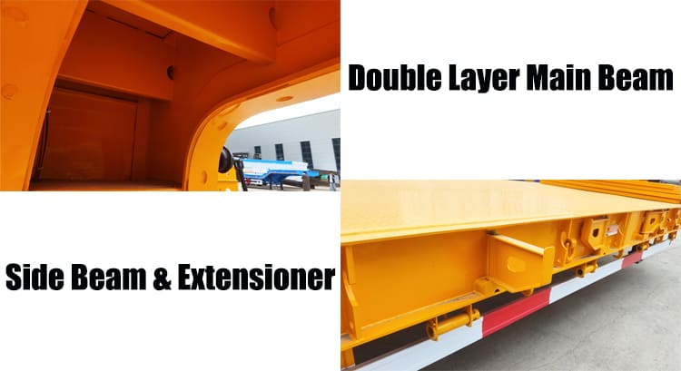 Henred Fruehauf Trailers Prices - 3 Axle Lowbed Trailer in Zambia