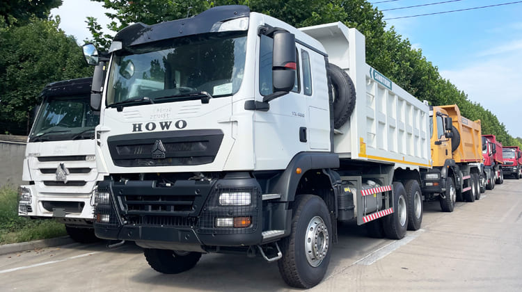 Sino Trucks Tanzania Howo TX 371 Dump Truck Price