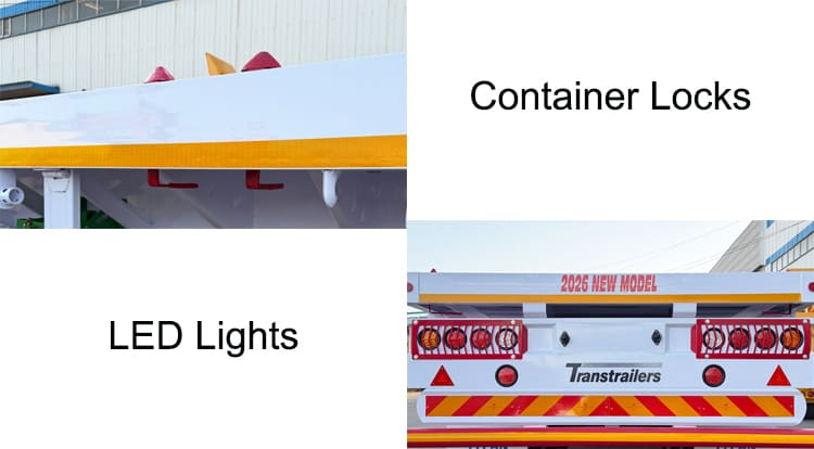 Henred Fruehauf Trailers Pty Ltd - Tri Axle Flat Deck Semi Trailer for Sale in Zambia