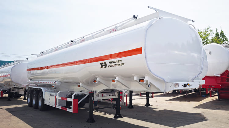 Henred Fruehauf Trailers Pty Ltd - 45000 L Crude Oil Tanker Trailer for Sale in Zambia