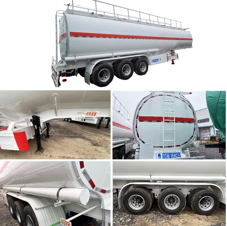 Superdoll Trailer Price in Tanzania VS TITAN 54000 L Fuel Tanker Semi Trailer for Sale