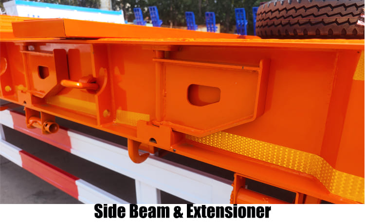 2 Axle 40Ft Low Bed Truck Trailer Price in Dar es Salaam