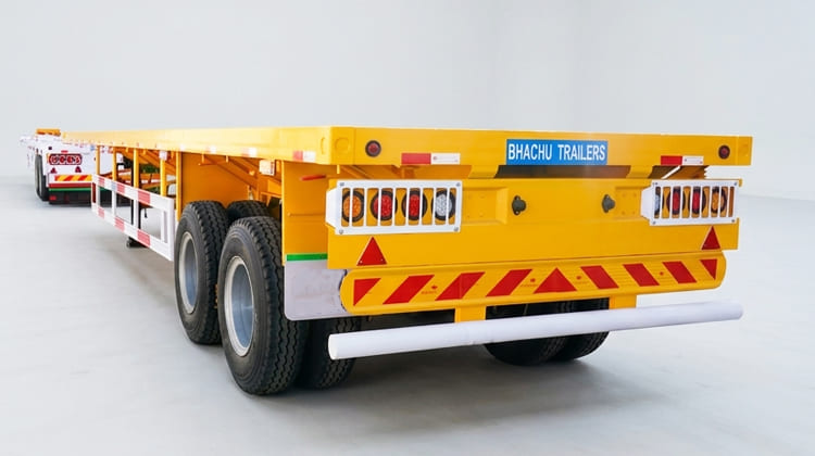 Bhachu 2 Axle Flatbed Trailer Prices for Sale in Tanzania